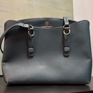 Nanette Lepore Dark Gray Shoulder Bag